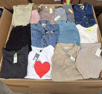 Target Discount Bundle | Assorted Apparel | 50 Pcs #BD-50