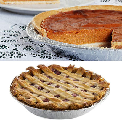 Premium Disposable Aluminum Pie Pans™ 100 ct