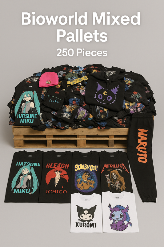 Hot Topic Discount Pallet | Assorted Apparel | 250 Pcs #PA-250