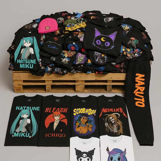 Hot Topic Discount Bundle | Assorted Apparel | 50 Pcs #BD-50
